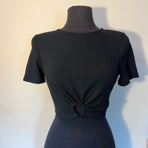 Future Collective cropped wrap top